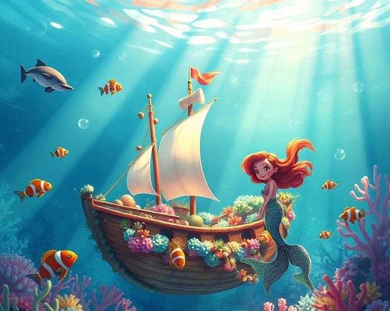 Okyanusun Derinliklerinde Kayıp Gemi Masalı Okyanusun Derinliklerinde Kayıp Gemi Masalı