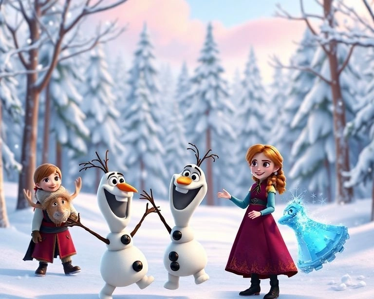 Olaf'ın Karlar Ülkesi Macerası Masalı