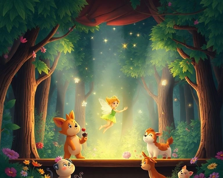 Ormanın Tiyatro Sihirbazı: Bir Doğa Perisi Masalı