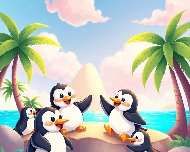 Penguen Adası'nın Sırrı Masalı Penguen Adası'nın Sırrı Masalı