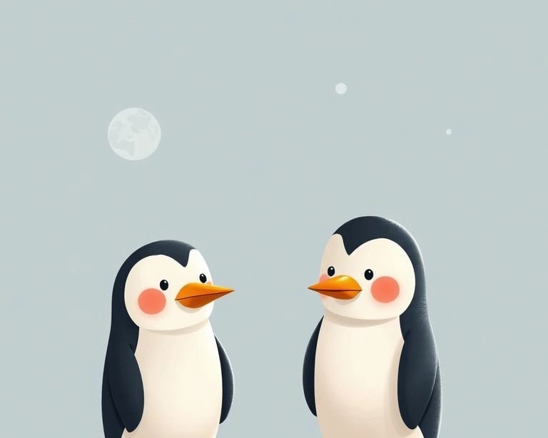 Penguen Köyünde Bir Gün Masalı Penguen Köyünde Bir Gün Masalı