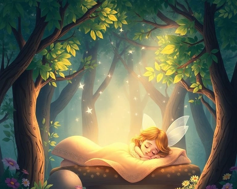 Peri Kıvılcım ve Uyuyan Güzel'in Laneti Masalı