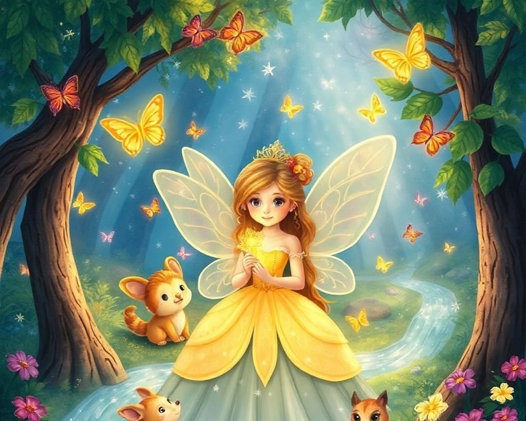 Peri Prensesi ve Altın Anahtar Masalı