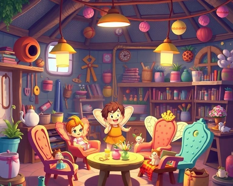 Peri Sandalyeler: Mobilyacı'nın Hikayesi Masalı