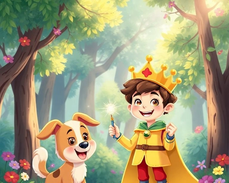 Prens ve Büyülü Köpek Masalı Prens ve Büyülü Köpek Masalı