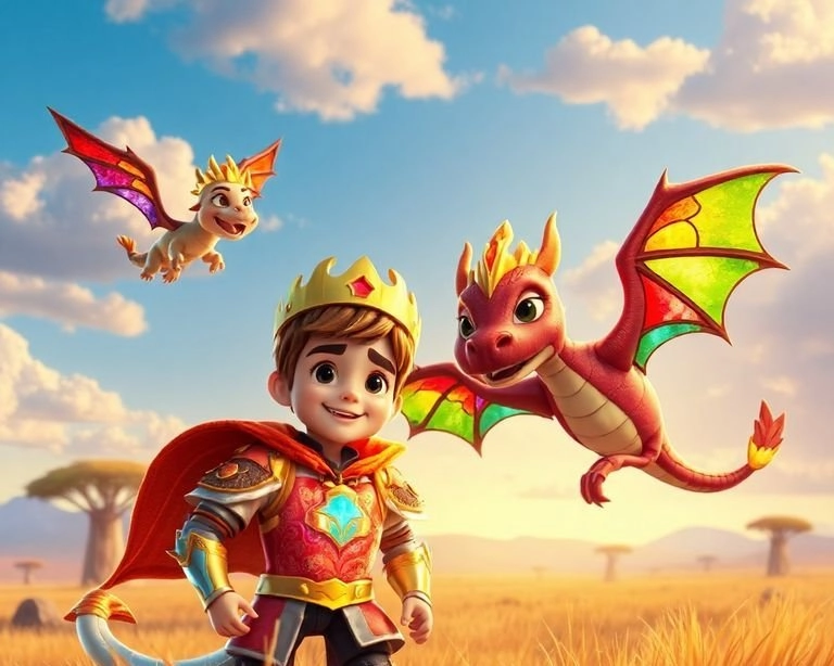 Prens ve Ejderha: Cesur Savaşçının Destanı Masalı Prens ve Ejderha: Cesur Savaşçının Destanı Masalı