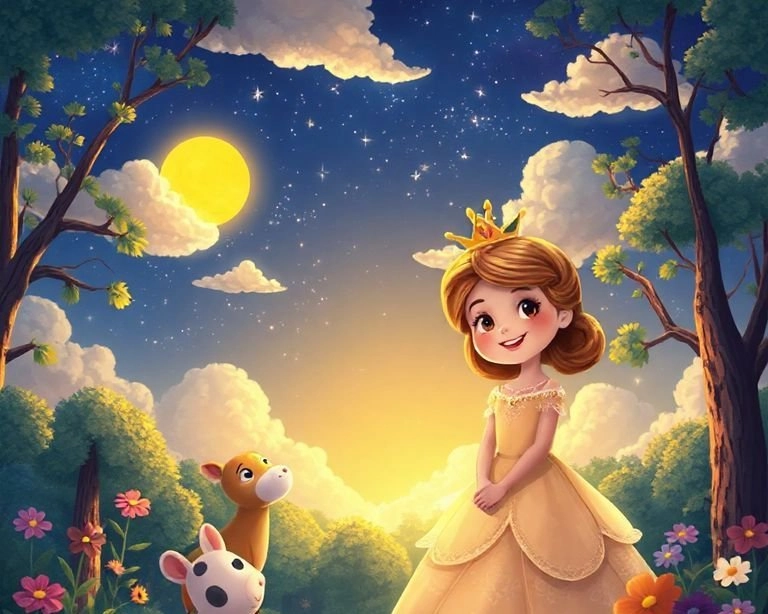 Prensesin Kaybolan Gülü Masalı