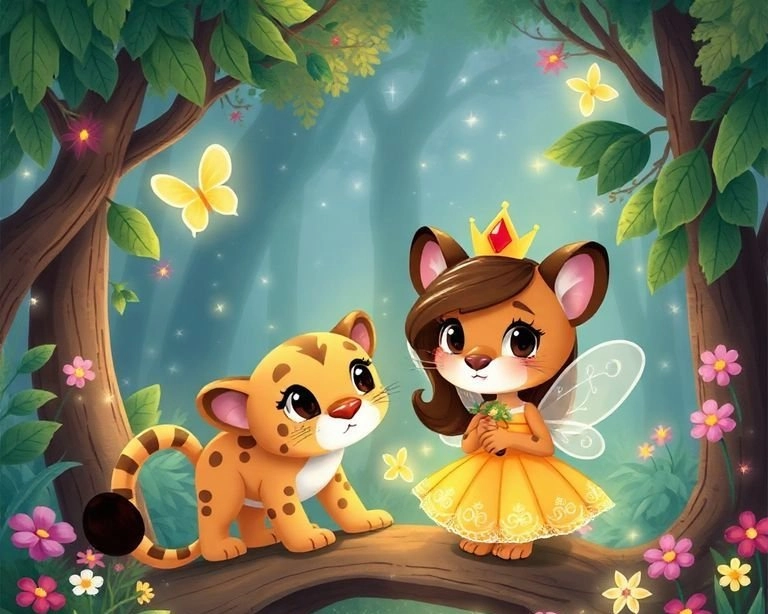 Puma'nın Yardımı: Peri Prensesi'nin Kurtuluşu Masalı
