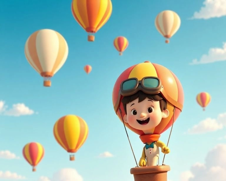 Rüzgarın Sırrı: Balon Pilotu'nun Macerası Masalı Rüzgarın Sırrı: Balon Pilotu'nun Macerası Masalı