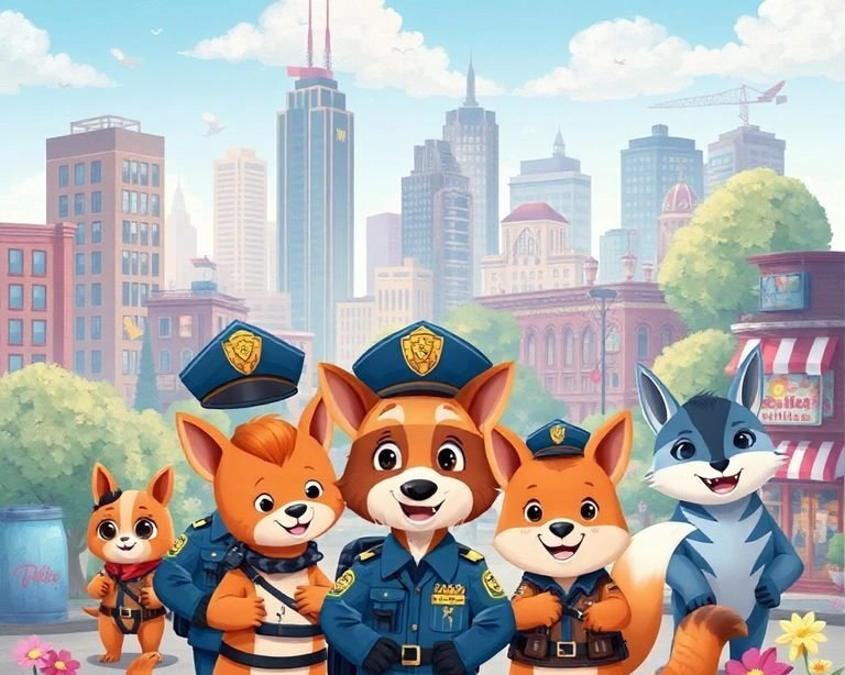 Şehrin Koruyucusu: Polis Masalı Şehrin Koruyucusu: Polis Masalı