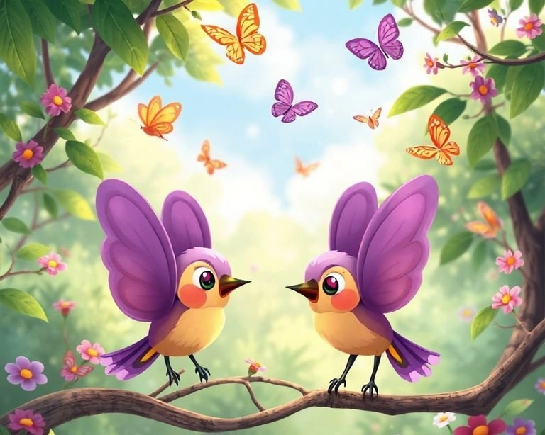 Sığırcık ve Zümrüt Kanatlar Masalı