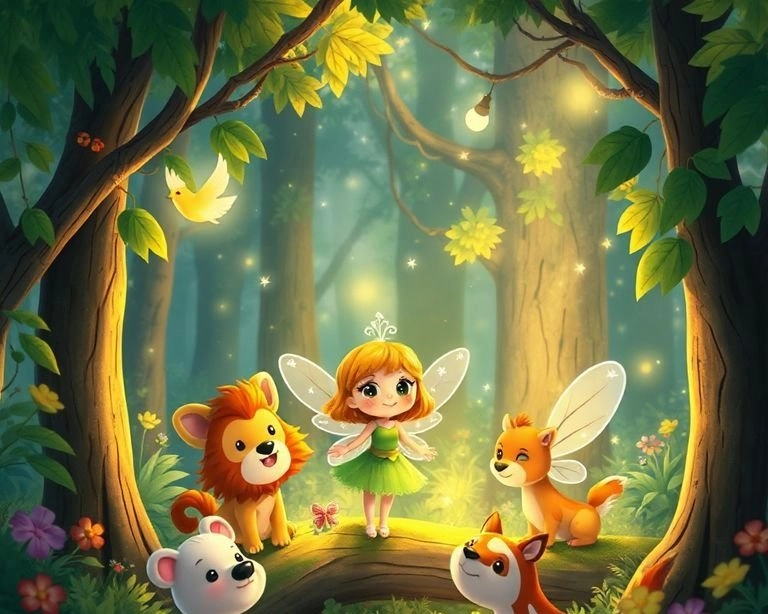 Sihirli Ormanın Koruyucusu Masalı