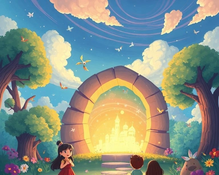 Sihirli Portal: Rüya Alemi'nin Serüveni Masalı Sihirli Portal: Rüya Alemi'nin Serüveni Masalı