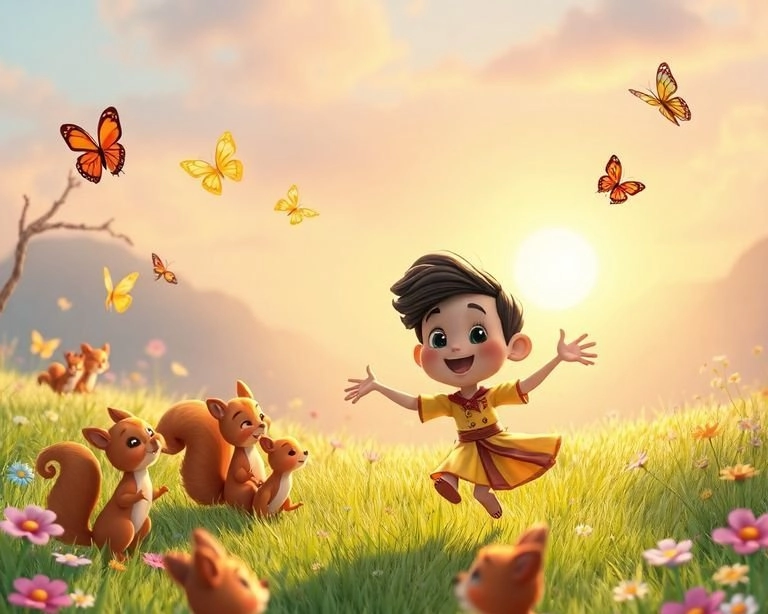 Tekerlemelerin Dansı: Küçük Mehmet'in Macerası Masalı Tekerlemelerin Dansı: Küçük Mehmet'in Macerası Masalı