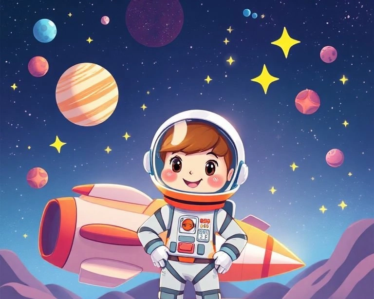 Uzayda Yeni Dostluklar: Uzay Mühendisinin Serüveni Masalı Uzayda Yeni Dostluklar: Uzay Mühendisinin Serüveni Masalı