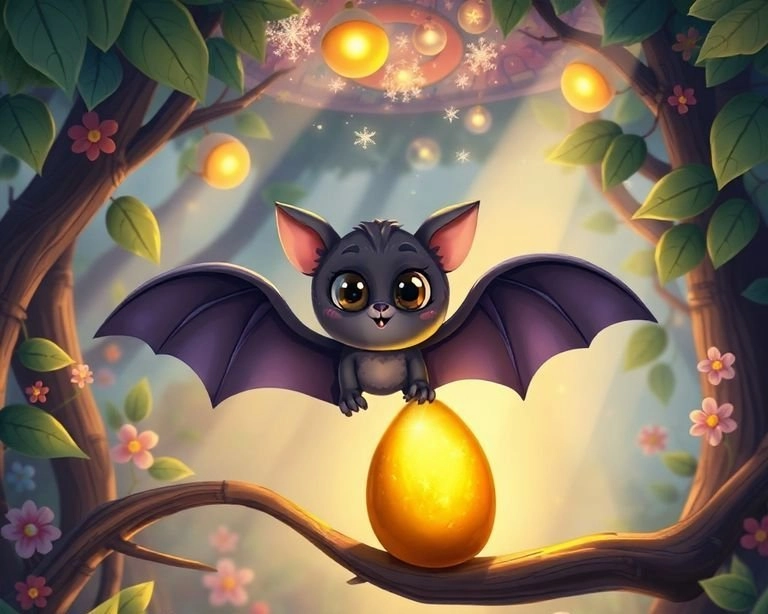 Yarasa ve Altın Yumurta Masalı Yarasa ve Altın Yumurta Masalı