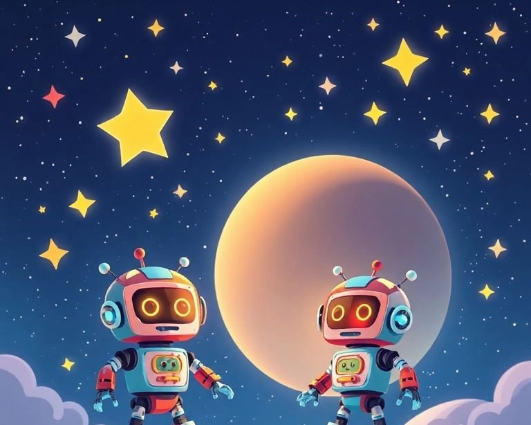 Yıldızlara Yolculuk: Bir Robot Masalı Masalı Yıldızlara Yolculuk: Bir Robot Masalı Masalı