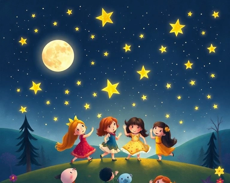 Yıldızların Dansı: Gece Yarısı Masalı Yıldızların Dansı: Gece Yarısı Masalı