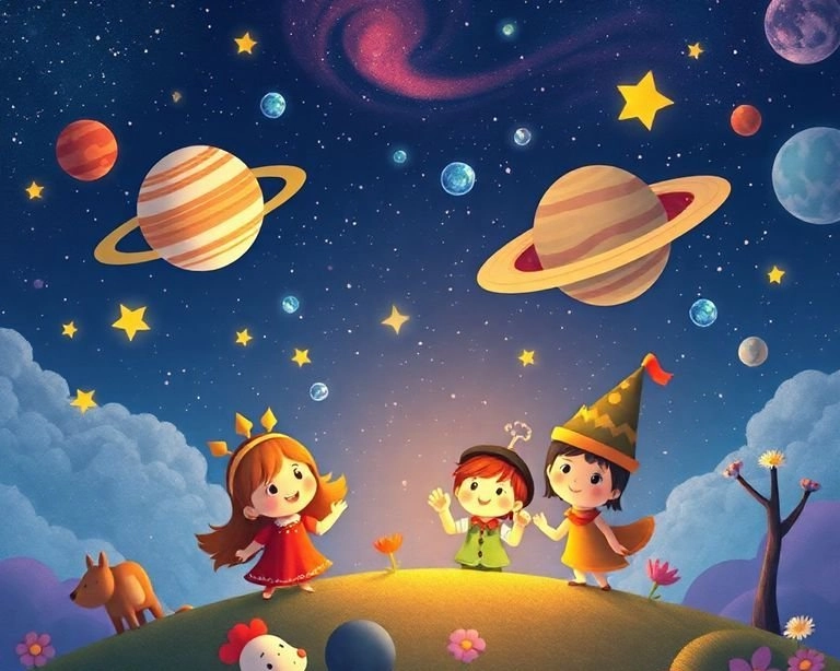 Yıldızların Dili: Yıldızlar Arası Hikayeler Masalı Yıldızların Dili: Yıldızlar Arası Hikayeler Masalı