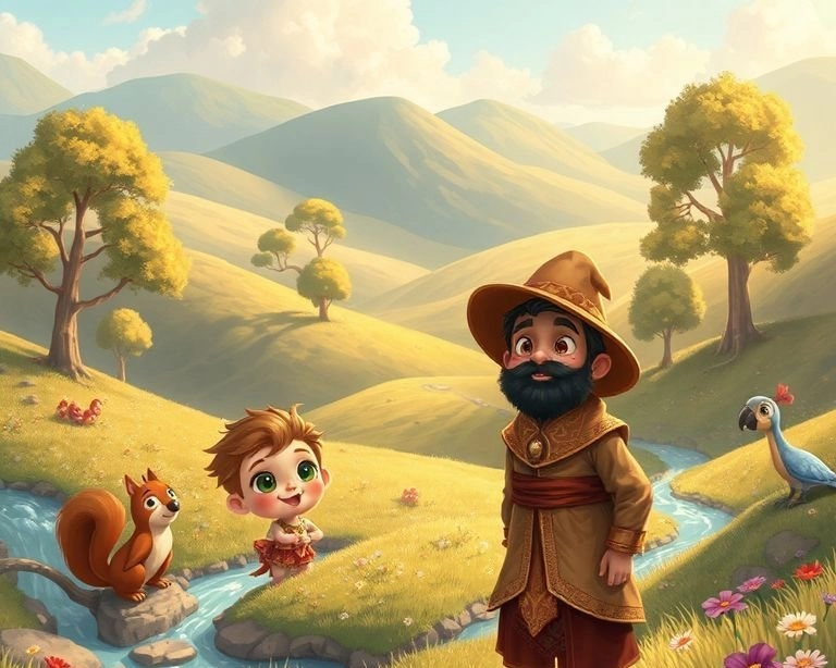 Zorlu Yolculukta Yardım Eden Satıcı Masalı Zorlu Yolculukta Yardım Eden Satıcı Masalı