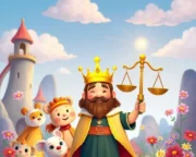 Akıllı Kralın Hikayesi: Adalet ve İyilik Masalı Ak ll