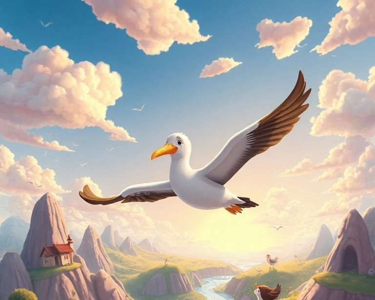 Albatrosun Uçan Rüyası Masalı