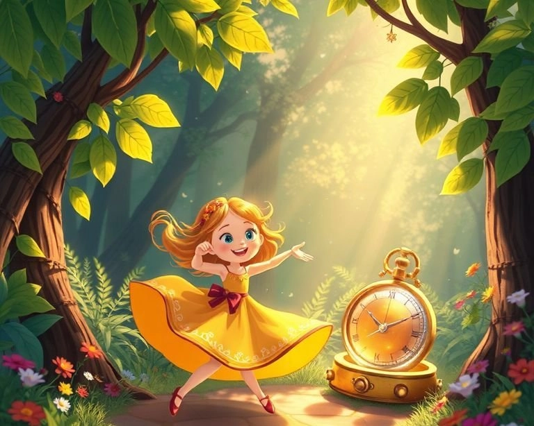 Altın Saçlı Kız ve Zamanın Dönüşü Masalı