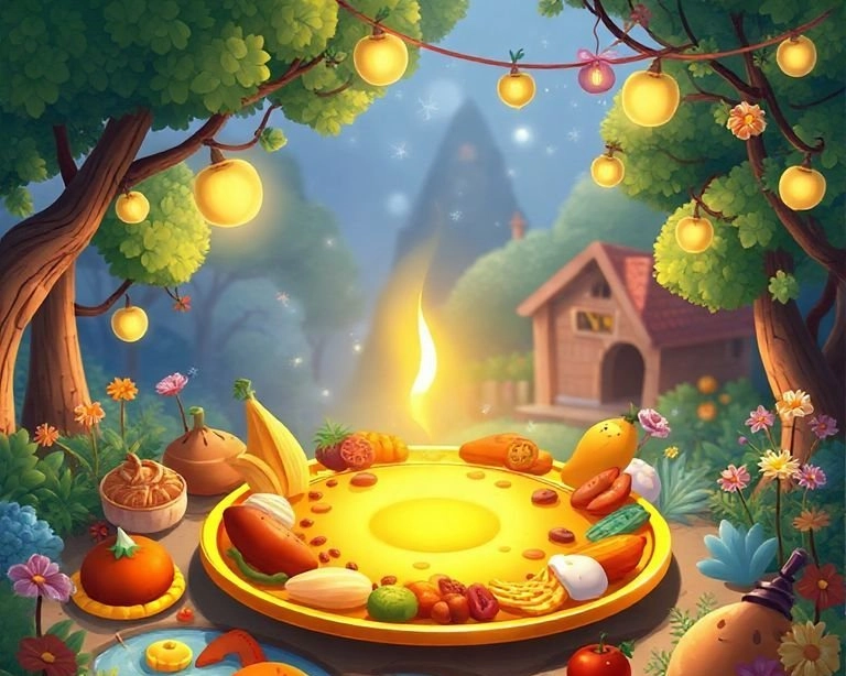 Altın Tabak: Lezzetin Sırrı Masalı Altın Tabak: Lezzetin Sırrı Masalı