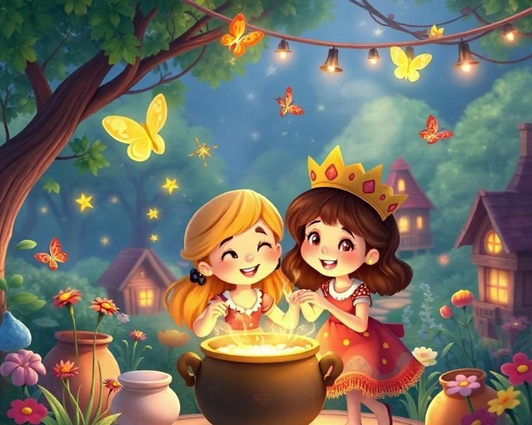 Aşçının Sihirli Tenceresi Masalı Aşçının Sihirli Tenceresi Masalı