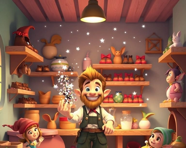 Ayakkabı Boyacısının Sihirli Fırçası Masalı Ayakkabı Boyacısının Sihirli Fırçası Masalı