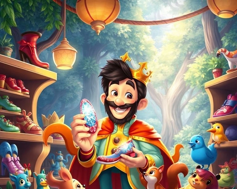 Ayakkabıcı Prens ve Ayakkabılar Ülkesi Masalı Ayakkabıcı Prens ve Ayakkabılar Ülkesi Masalı
