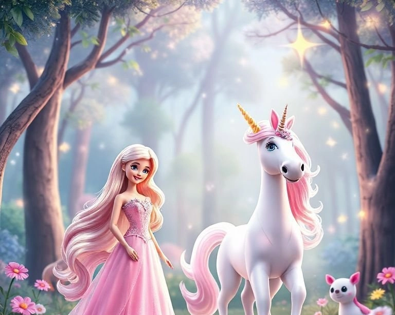 Barbie ve Unicorn'un Sırrı: Masal Kırıcı'nın Gücü Masalı Barbie ve Unicorn'un Sırrı: Masal Kırıcı'nın Gücü Masalı