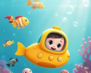 Bebek Bakıcısı: Minik Denizaltı Serüveni Masalı Bebek Bak