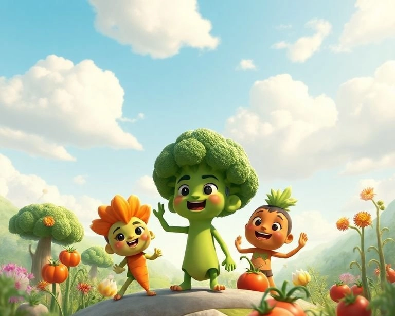 Brokoli'nin Zaferi: Sebze Krallığının Koruyucusu Masalı Brokoli'nin Zaferi: Sebze Krallığının Koruyucusu Masalı