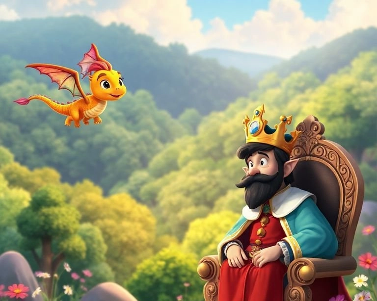 Bülbül ile Kralın Sırrı Masalı