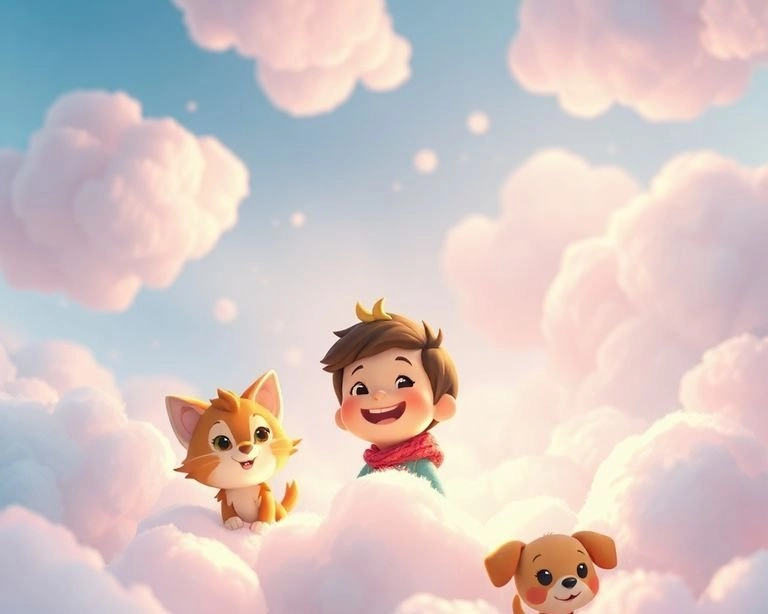Bulutlara Yolculuk: Hayalci Çocuğun Macerası Masalı