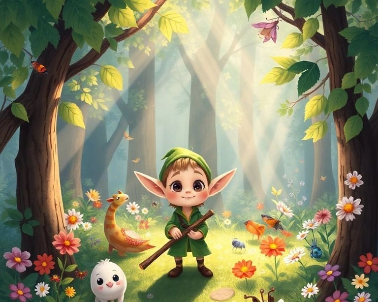 Büyülü Ormanın Gümüş Kılıçı Masalı Büyülü Ormanın Gümüş Kılıçı Masalı