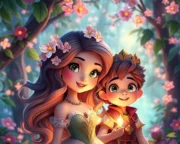 Cadılar Ormanı'nın Kayıp Prensesi: Kurtarıcının Yolculuğu Masalı Cad lar