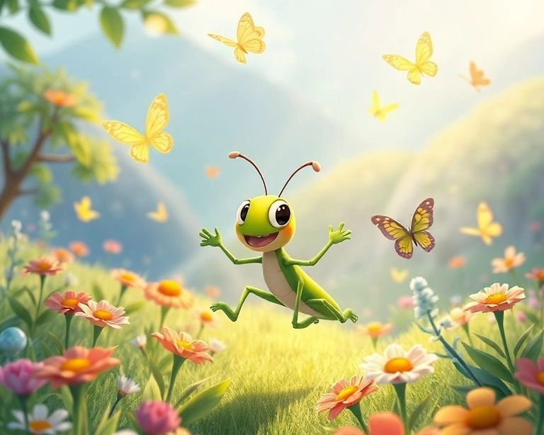 Çekirge'nin Mutlu Günleri Masalı Çekirge'nin Mutlu Günleri Masalı