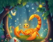 Cesur Akrep ve Büyülü Orman Masalı Cesur Akrep