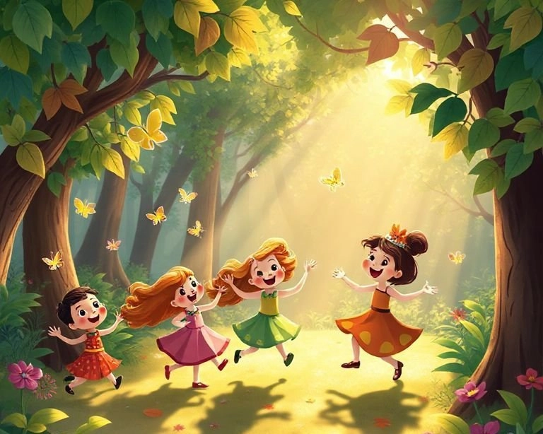 Çiçeklerin Dansı Masalı