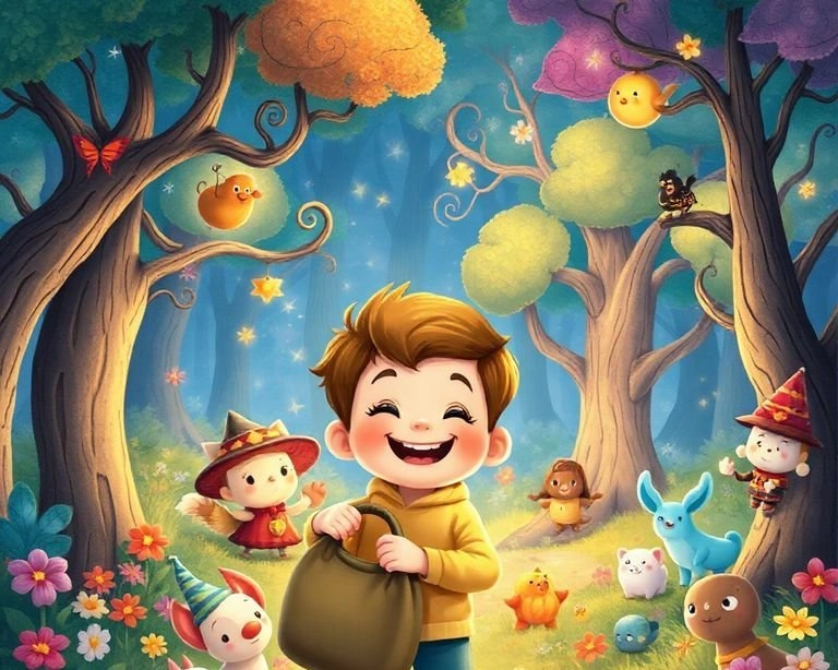 Çöpçü Çocuk ve Masal Ormanı Masalı Çöpçü Çocuk ve Masal Ormanı Masalı