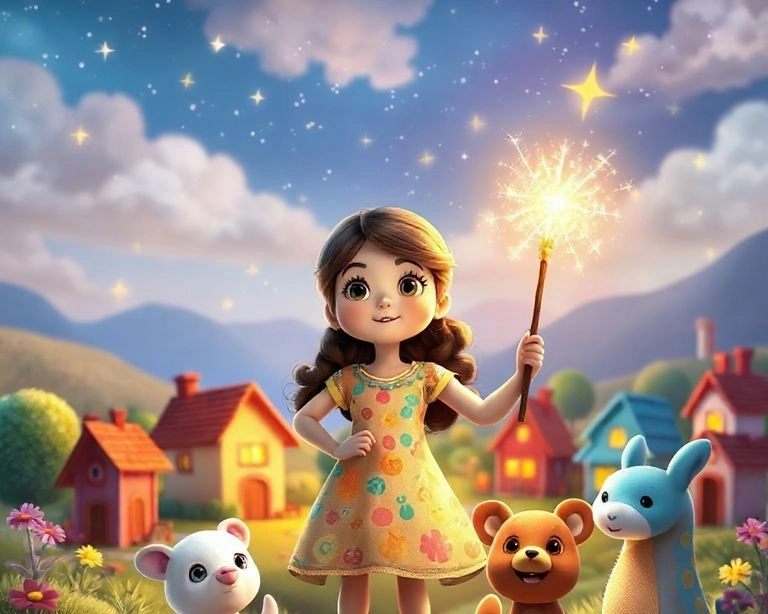 Çöpçü Köyünün Cesur Kızı Masalı Çöpçü Köyünün Cesur Kızı Masalı