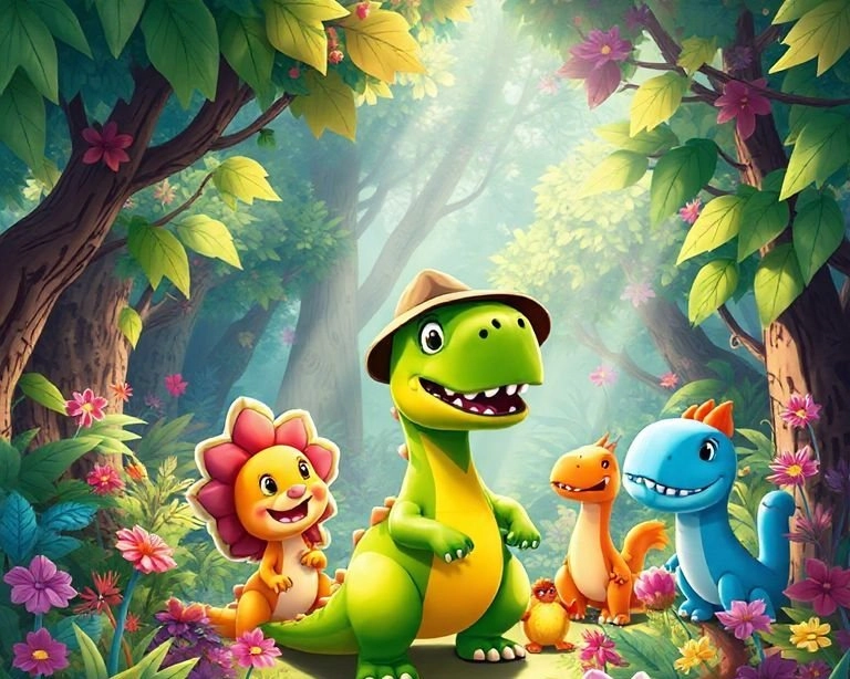 Dedektif Dinozorun Gizemi Masalı Dedektif Dinozorun Gizemi Masalı