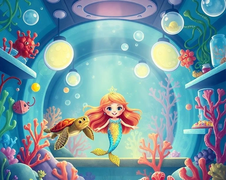 Deniz Kızı ve Biyoloji Laboratuvarı Masalı Deniz Kızı ve Biyoloji Laboratuvarı Masalı
