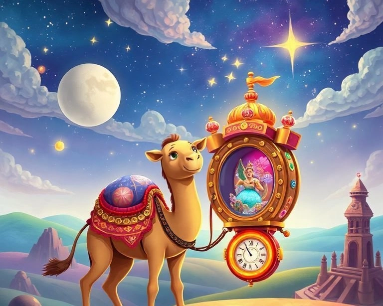 Deve ve Zaman Makinesi Macerası Masalı Deve ve Zaman Makinesi Macerası Masalı