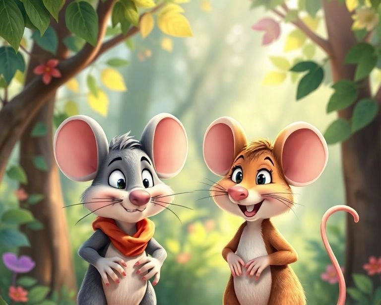 Egoist Fare ve Yardımsever Fare Masalı Egoist Fare ve Yardımsever Fare Masalı