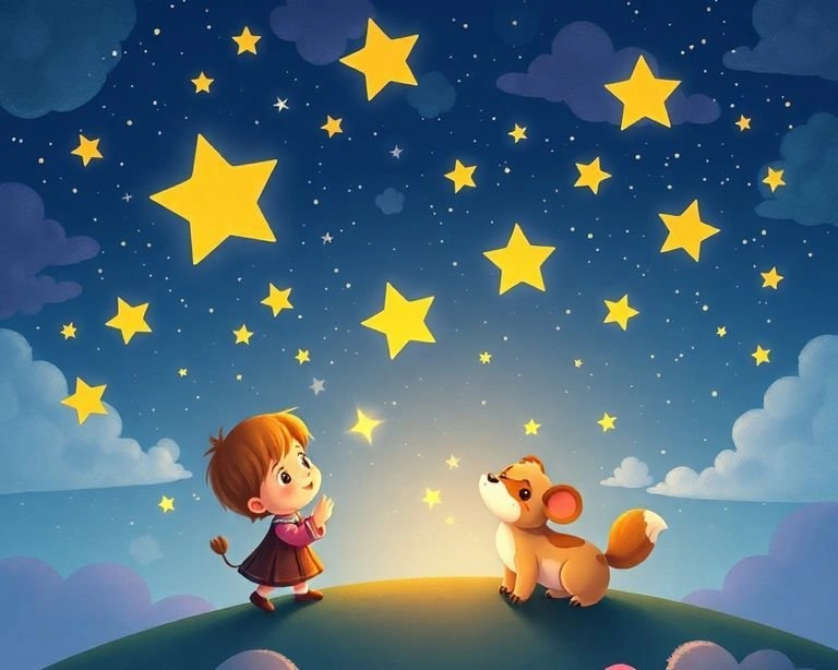 Gece Yıldızlarının Ezgisi Masalı Gece Yıldızlarının Ezgisi Masalı