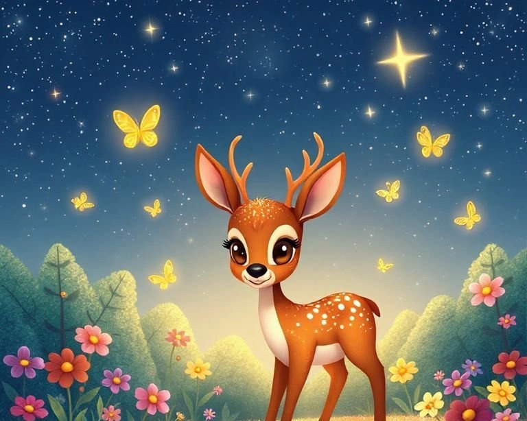 Geyiğin Yıldızlı Yolculuğu Masalı Geyiğin Yıldızlı Yolculuğu Masalı