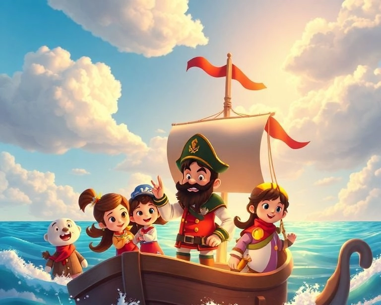 Gezgin Kaptanın Onurlu Davranışları Masalı Gezgin Kaptanın Onurlu Davranışları Masalı